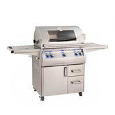 Echelon E660s Portable Grills with Analog Thermometer & Flush Mounted Single Side Burner